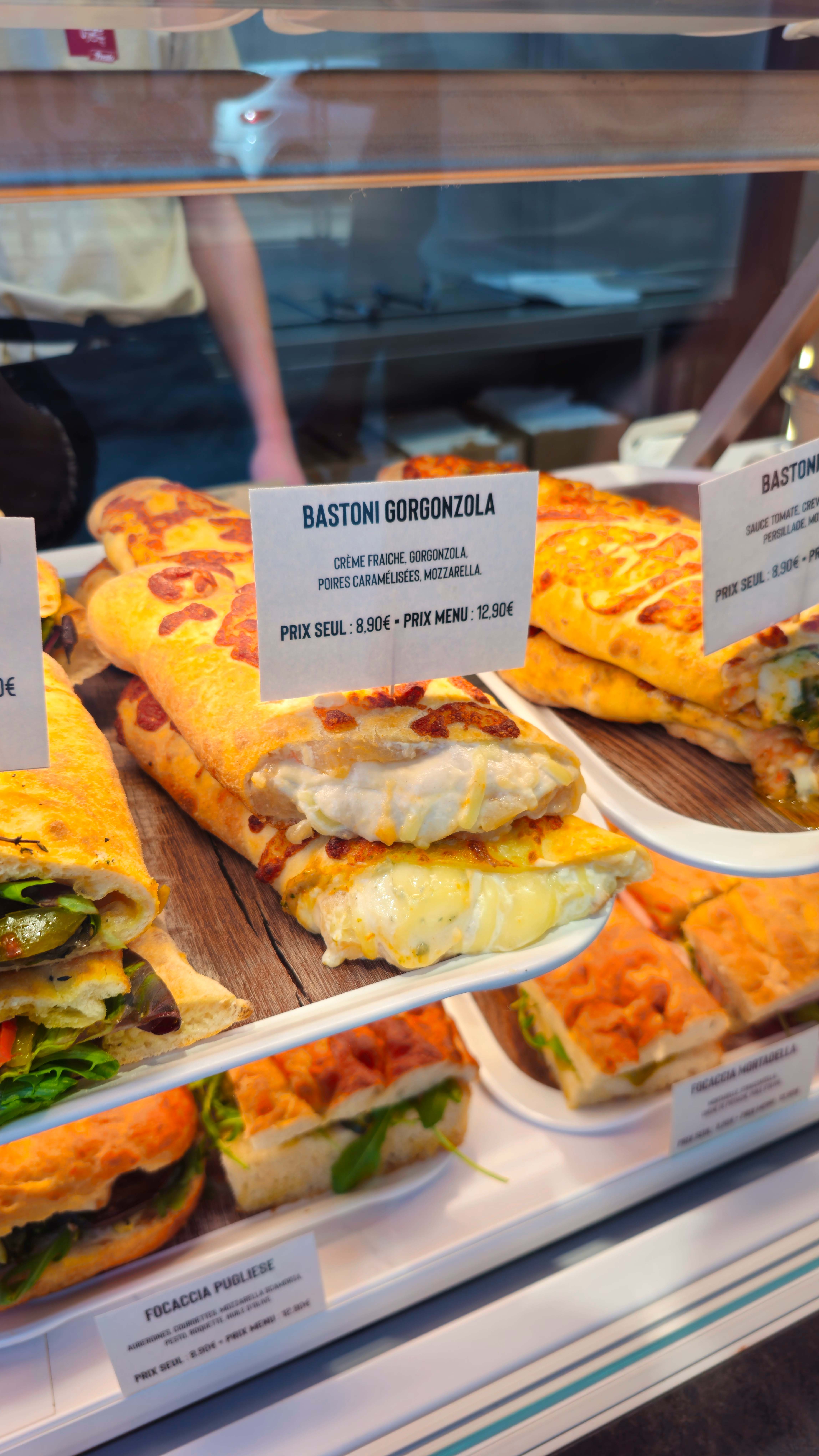Devanture du restaurant italien Fabioli Presto à Lyon Part-Dieu