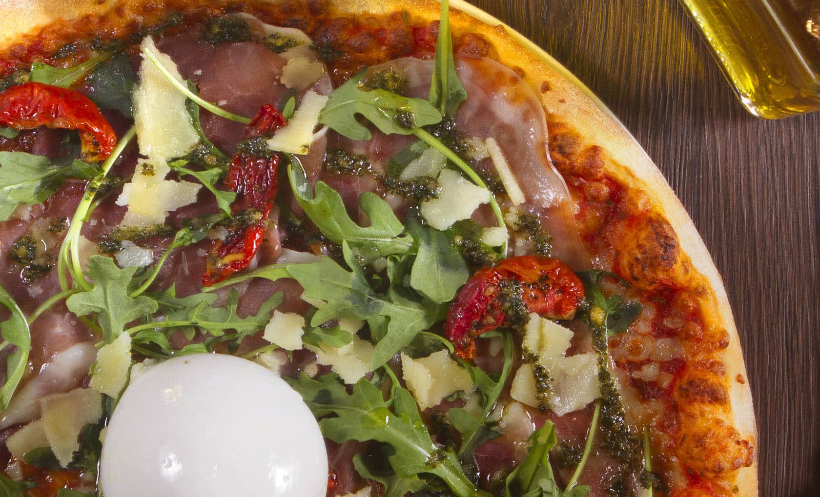 Pizza gourmande illustrant les offres Fabiolissimes
