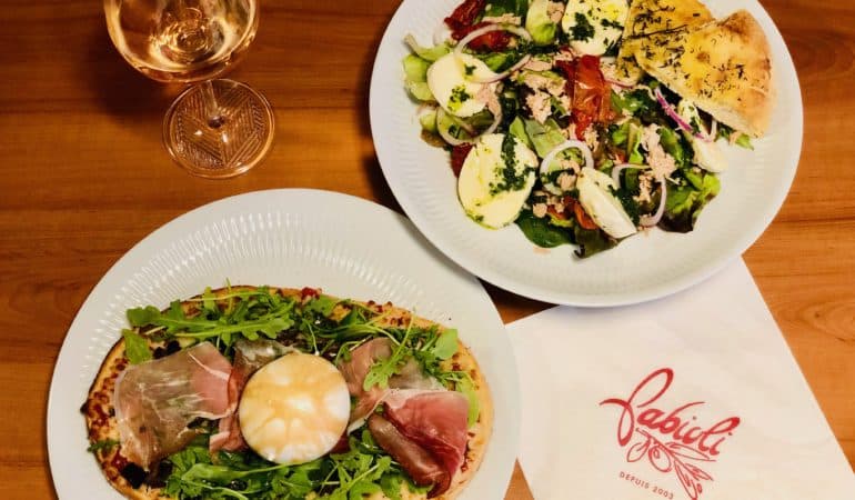 Suggestions de saison servies chez Fabioli