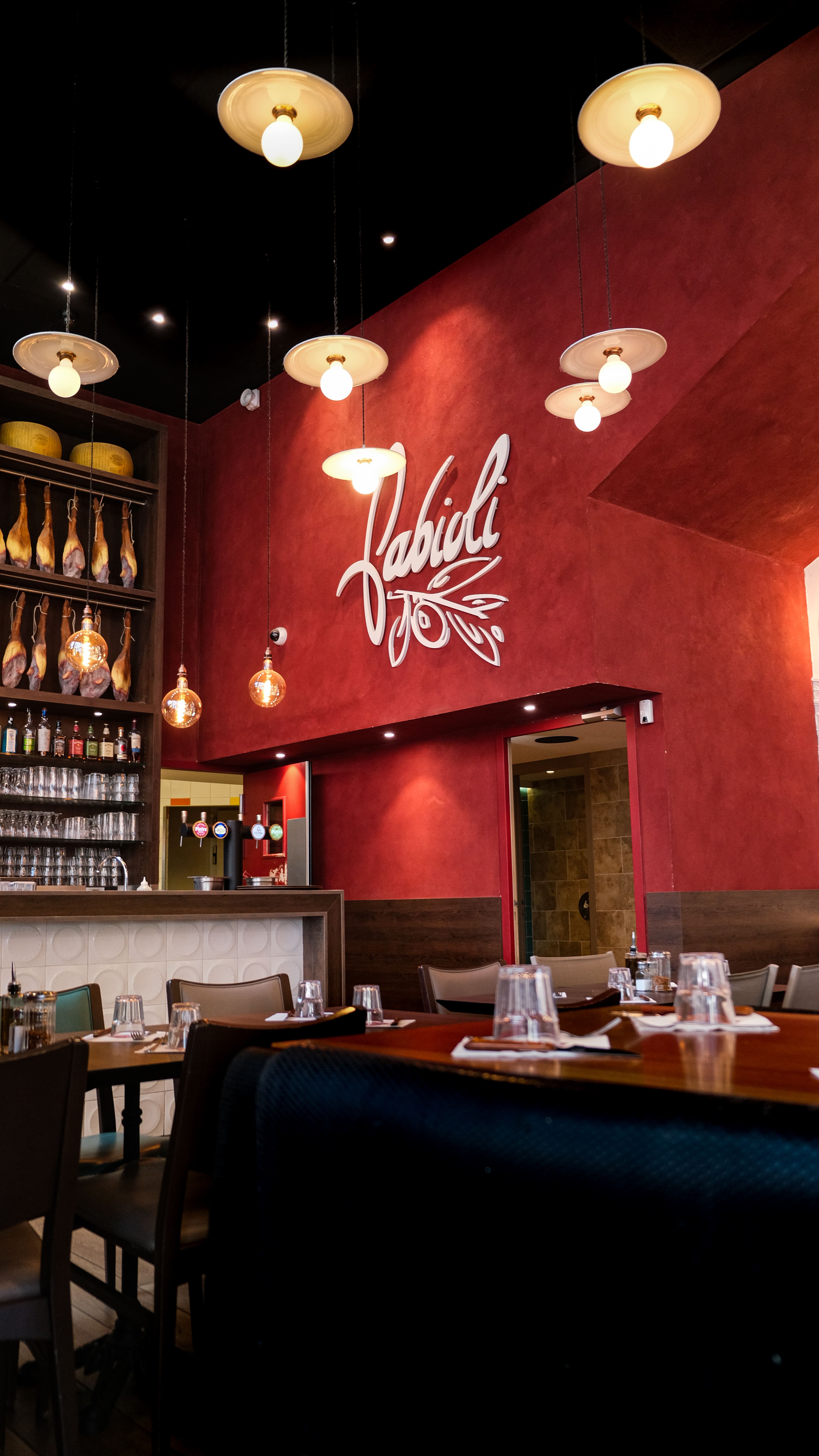 Ambiance du restaurant Fabioli Villeurbanne